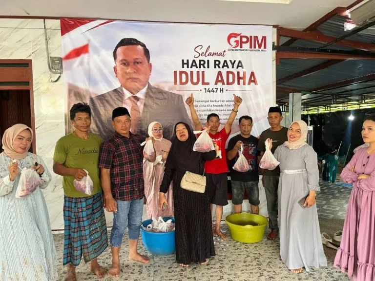 Dukung Program Presiden, GPIM Salurkan Hewan Qurban Sapi di Konawe